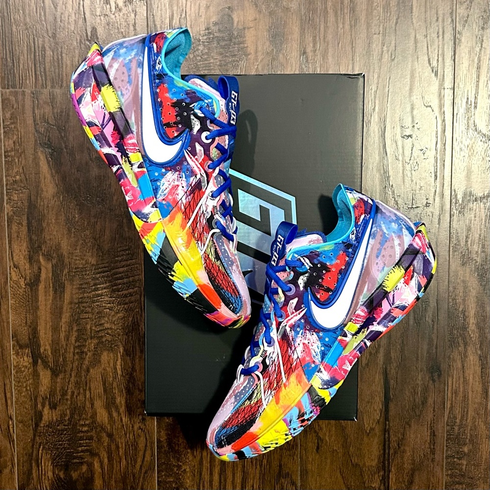 Brand New Nike Air Zoom GT Cut 3 “Jewell Loyd Paint Splatter” - Picture 7 of 9